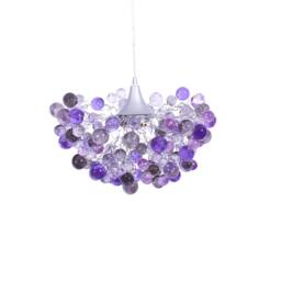 Purple Bubbles Chandelier, Lighting For Children Room Or Dining Room - thumbnail 3