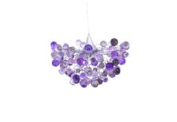 Purple Bubbles Chandelier, Lighting For Children Room Or Dining Room