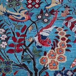 7x10 Ft Animal Pictorial Rug - Super Sultani Kazak Afghan New Luxury Rug, Medallion Area For Living Room - thumbnail 3