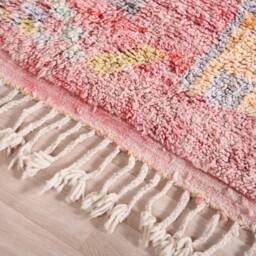 Vintage Boujaad Rug, Authentic Moroccan Rug 5x9 Ft - thumbnail 4
