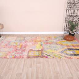 Vintage Boujaad Rug, Authentic Moroccan Rug 5x9 Ft - thumbnail 2