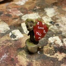 Custom Baby Groot Statue - thumbnail 4