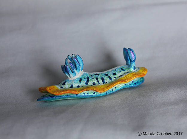 Mexi The Nudibranch - Mexichromis Kempfi Purple-Crowned Sea Goddess - image 1