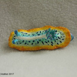 Mexi The Nudibranch - Mexichromis Kempfi Purple-Crowned Sea Goddess - thumbnail 3