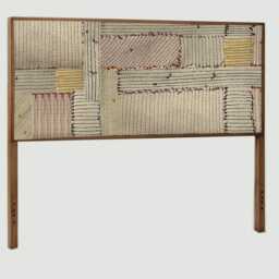 Handmade Katha Work Headboard Rug, Customisable - thumbnail 1