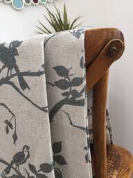 Sample Only - Curtains Made To Measure? Just Need Pole Length & Drop Quote Grey Linen - thumbnail 1