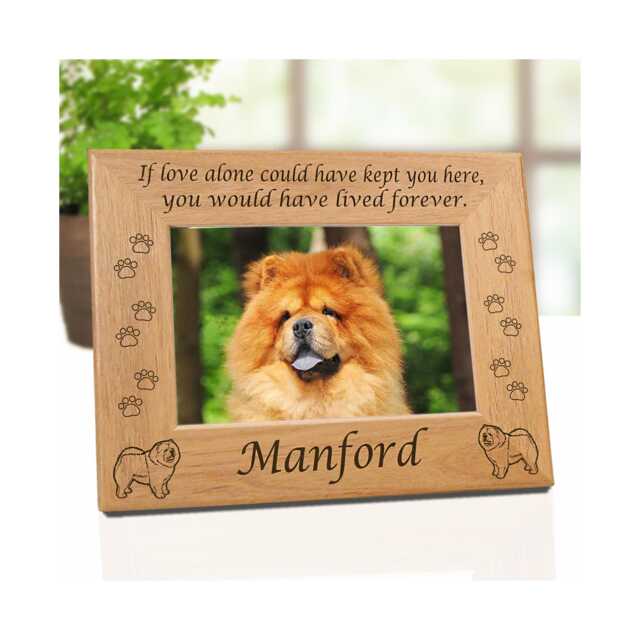 Chow-Chow Memorial Frame, Chow Chow, Dog, Picture, Photo, Memorial, Dogs, Frame - image 1