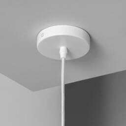 Lara - Scandinavian Wood Hanging Fixture Ceramic Pendant Light Shade Modern Nordic Home Decor - thumbnail 4
