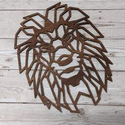Dachshund/Dog Themed Wall Decor Art Wooden Geometric - Nursery Animals - thumbnail 4