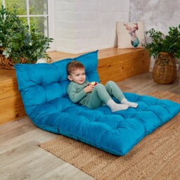 Cozy Floor Cushion, Velvet Seating For Reading Nook, Pillow, Couch, Daybed French Kids Pillow - thumbnail 3