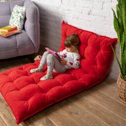 Cozy Floor Cushion, Velvet Seating For Reading Nook, Pillow, Couch, Daybed French Kids Pillow - thumbnail 2