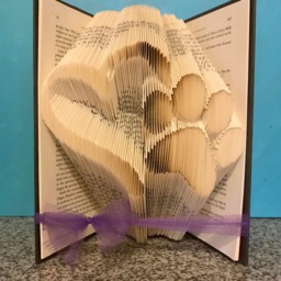 Paw Print With Heart Folded Book- Love - Fur Baby- Pets Dog Cat- Christmas - thumbnail 3