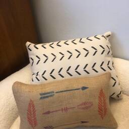 Feathers/Arrows Pillow - thumbnail 3