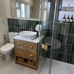 Abingdon - Reclaimed Bathroom Vanity Unit Handmade Solid Wood Cabinet With Drawers - thumbnail 3