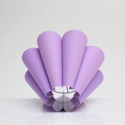 Handmade Candy Purple Fabric Lampshade Modern Home Decor-42# - thumbnail 3