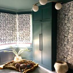 Handmade Sputnik Chandelier, Brass Flush Mount Ceiling Light, Inscapes Design - thumbnail 2