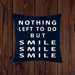 Grateful Dead Pillow Cover - He's Gone Lyrics Nothing Left To Do But Smile - thumbnail 2
