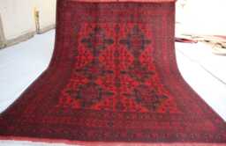 5x7 Ft Afghan Bukhara Handmade Rug, Khal Mohammedi Area Turkmen Oriental Geometric Genuine Living Room D??cor Carpet - thumbnail 1