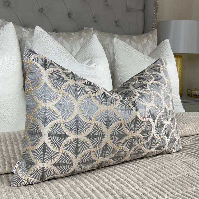 "Deco Palm Cushion Cover 12"" X 20" - image 1