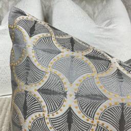 "Deco Palm Cushion Cover 12"" X 20" - thumbnail 3