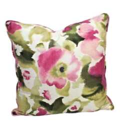 Sanderson - Varese Magenta Cushion Cover Throw Pillow Designer Home Decor Self-Piped - thumbnail 2