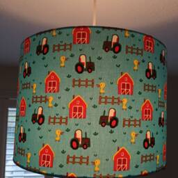 Lampshade Green Tractor - thumbnail 2