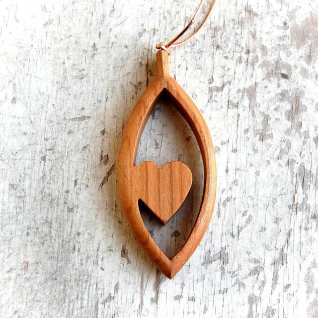 Tears With Heart Wooden Wall Window Decoration Ornament, Unique Gifts For Women - image 1
