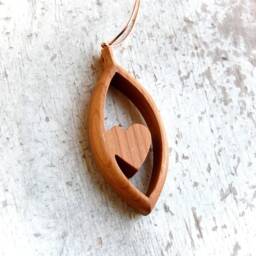 Tears With Heart Wooden Wall Window Decoration Ornament, Unique Gifts For Women - thumbnail 2