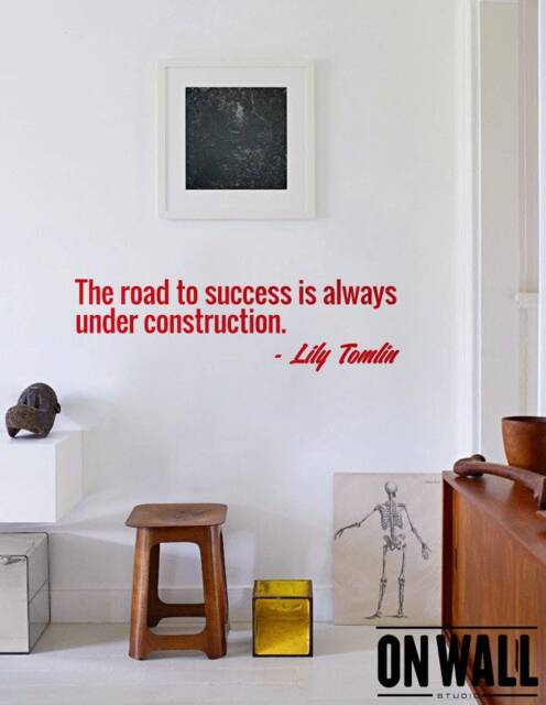 Wall Decal Quote - Motivational Vinyl Stick & Peel Wall Sticker Q003 - image 1