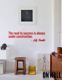 Wall Decal Quote - Motivational Vinyl Stick & Peel Wall Sticker Q003 - thumbnail 1