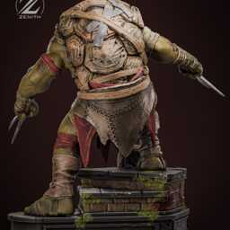 The Hothead - Ninja Turtle Martial Arts Comic Warrior Raphael Resin Figure 16K - thumbnail 4