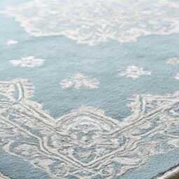 8x10 Hand Knotted Wool Rug, Oushak Style, Antique Contemporary Design Hallway, Floor Bedroom Carpet, Luxury Kitchen Bathroom Runner - thumbnail 3
