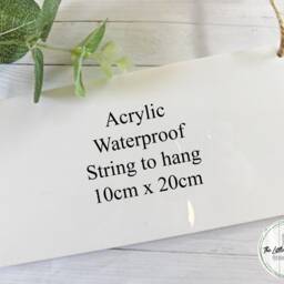 Personalised Teacher Classroom Sign Rainbow Decor, Acrylic Door Art - thumbnail 3