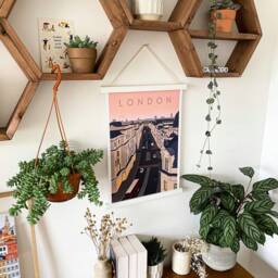Vintage Regent Street Print London Wall Art - A4 - thumbnail 2