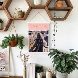 Vintage Regent Street Print London Wall Art - A4 - thumbnail 3