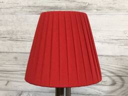 Red Candle Lampshade, Clip On Lampshade, Chandelier Lampshade, Candle Clip Shade Lampshade, Candlestick Lampshades, Small Clip On Wall Light