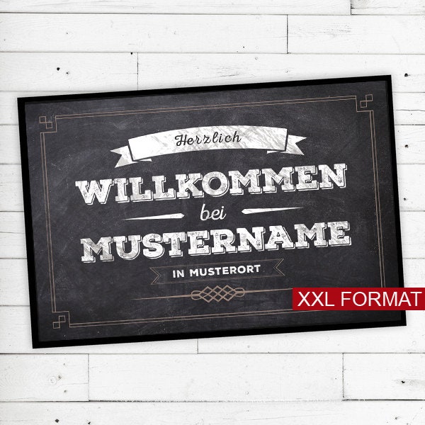 "xxl Doormat ""Vintage" - image 1