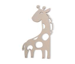 Giraffe Wooden Cutout Unfinished Mdf Wall Art, Nursery Decor - thumbnail 1