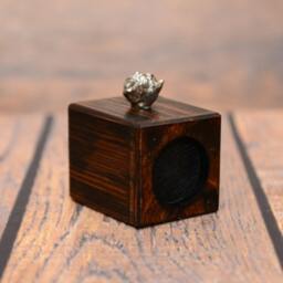 West Highland White Terrier - Wooden Candlestick With Dog, Souvenir, Decoration, Limited Edition, Collection - thumbnail 3