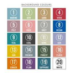 Custom Made Words Poster, Personalised Favourite Lyrics Print, Song Print Art Home Wall Decor 20 Colours Anniversary Birthday - thumbnail 2