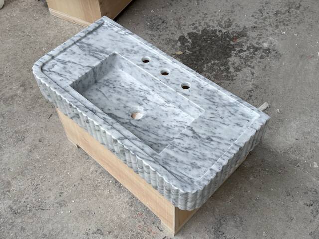Bathroom Vanity Marble Sink - image 1