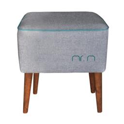 Mr M Pouf By Monkeymachinedesign, Floor Pouf, Footstool, Stool, Ottoma, Comfortable Pouffe - thumbnail 4