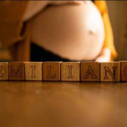 Personalized Maple Baby Name Blocks Engraved Nursery Decor - thumbnail 3