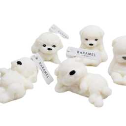 Handcrafted Puppy Candle Gift Box Natural Soy Wax, Dog Lover - thumbnail 2