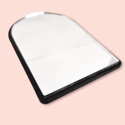 Arched Shaped Mirrors With A Colour Frame Of Your Choice & Hooks, Bespoke Shapes Made - thumbnail 2