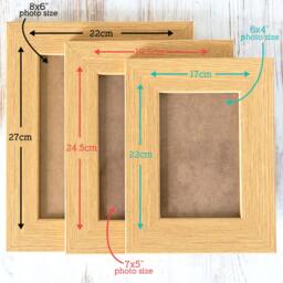 Personalised Engraved Family Picture Frame - New Home Gift For Christmas Couple Photo Housewarming - thumbnail 3