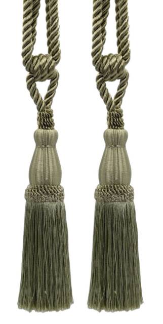 "D??copro Tassel Tieback, Length 8 1/2"" - 21.5cm, Spread 30" - image 1