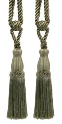 "D??copro Tassel Tieback, Length 8 1/2"" - 21.5cm, Spread 30"