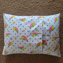 stars Pillowcase/ Newborn/Toddler Kids Pillowcase/Girl's /White - thumbnail 2