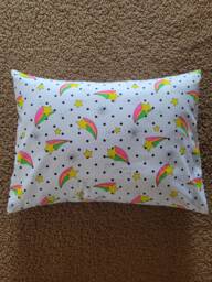 stars Pillowcase/ Newborn/Toddler Kids Pillowcase/Girl's /White - thumbnail 1